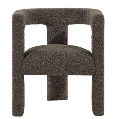 Fauteuil d'appoint rembourré Boucle