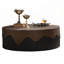 Table basse élégante avec texture écorce véritable et aucun assemblage requis pour les salons modernes-805896800