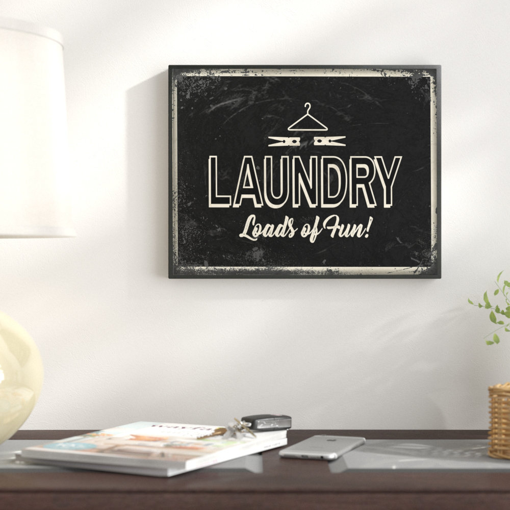 " Laundry Loads Of Fun Industrial " Winston Porter 