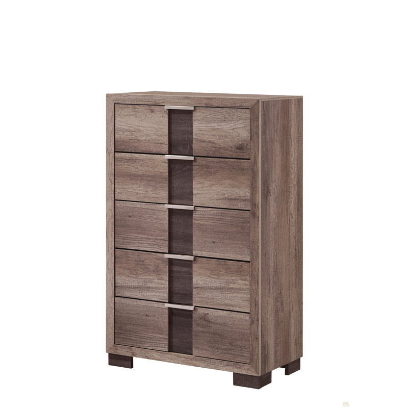 1Pc Chest Five Drawers Metal Knobs