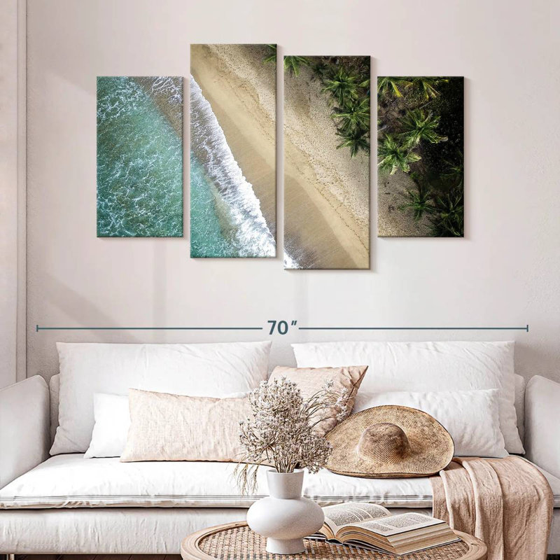 Gillard Puerto Rico Beach, 32" H x 52" W
