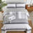 3-Piece Bohemian Stripe Quilt Set Lightweight Microfiber All Season-122938658-122938666