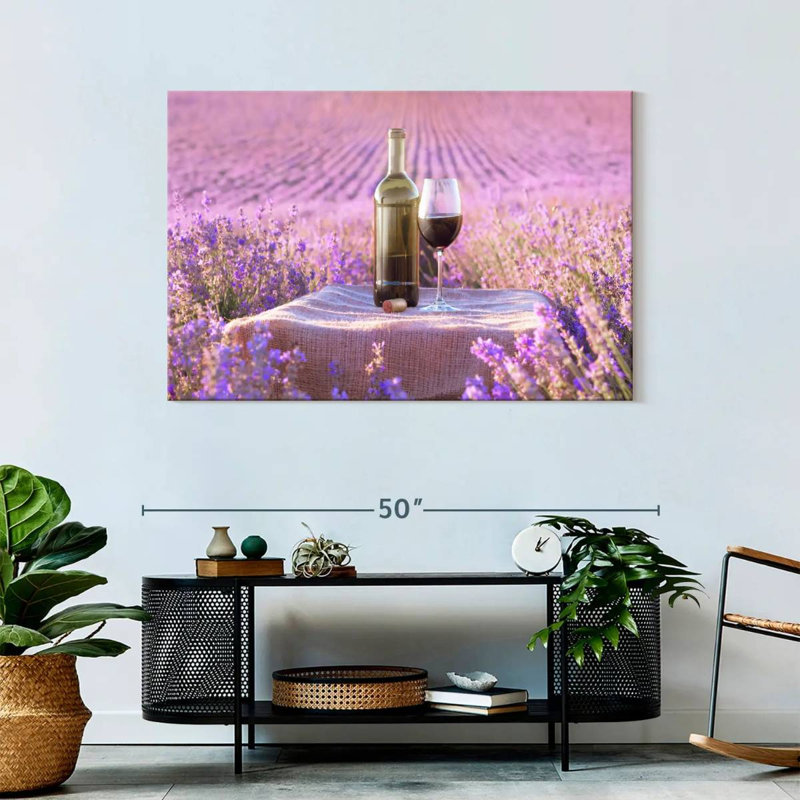 Yarlin Wine Romance, 30" H x 45" W