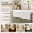 33'' L x 18'' W Reversible Farmhouse Kitchen Sink, Ceramic Single Bowl Kitchen Sink with Accessories-125361423