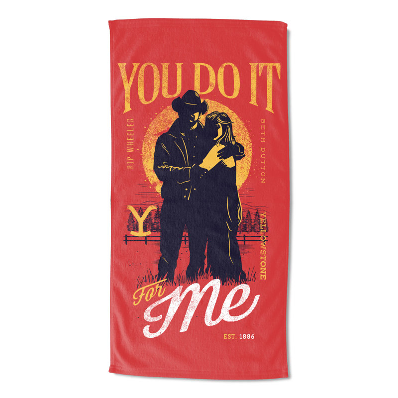 Cotton Blend Beach Towel