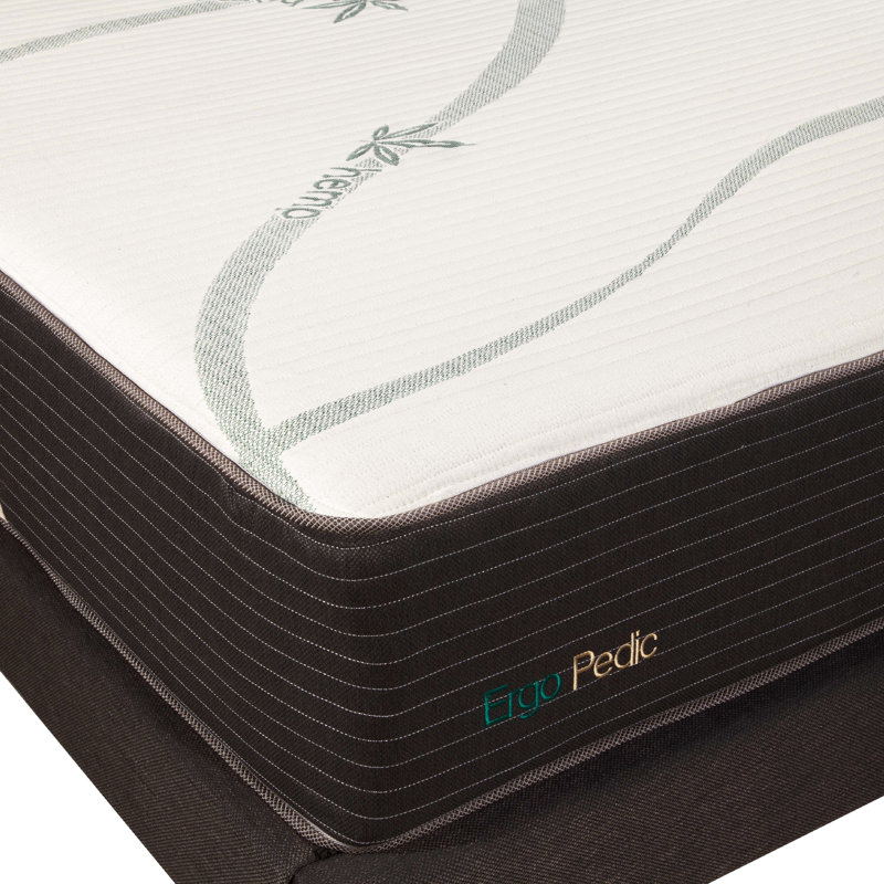 Matelas moyen infusé 10 po Zencloud Hybrid, Très grand