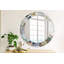Huldar Glass Flat Wall Mirror