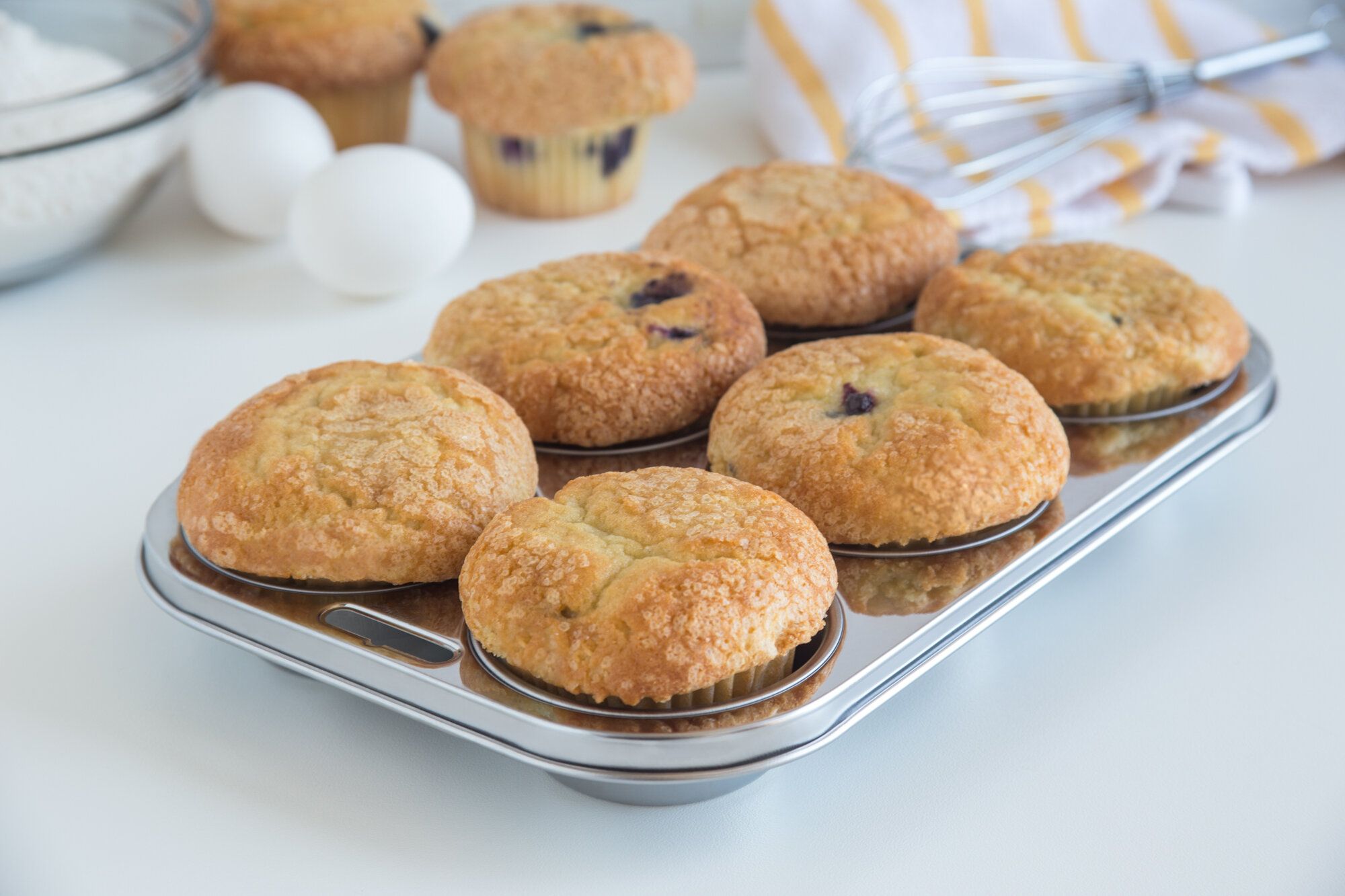 USA Pan Commercial Texas 6-Cup Muffin/Cupcake Pan