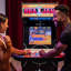 Arcade1Up 4 Player Plug-in Full Size Arcade Machine with 3 Games Included