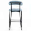 Tabourets de bar rembourrés en tissu Teddy-1396198784