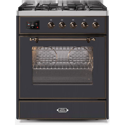 Majestic II 30" 2.3 cu. ft. Freestanding Dual Fuel Range