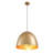 1-Light Metal Dome Single Pendant