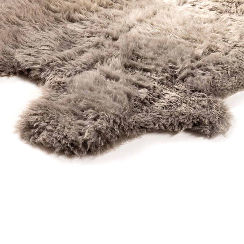 Lalo Sheepskin Ombre Area Rug, Novelty 3'3" x 5'11"