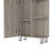 Urano Linen High Bathroom Cabinet with Four Exterior Open Shelves-932201722