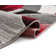 Yolo Power Loom Red/Grey Rug