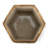 Porcelain Hexagonal Box With Bronze Ormolu