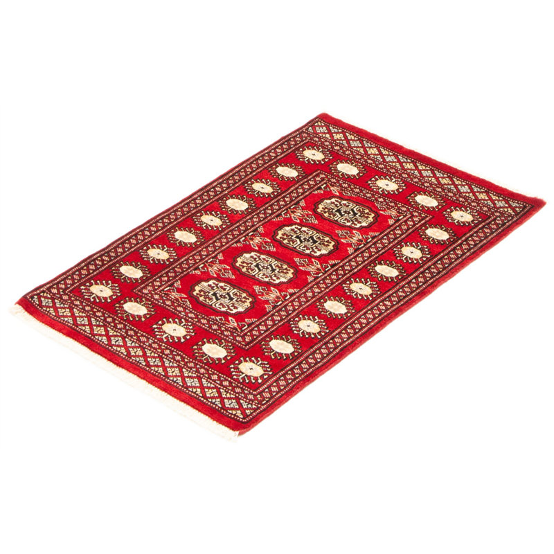 Peshawar Bokhara Red Rug 2'1" x 3'1"