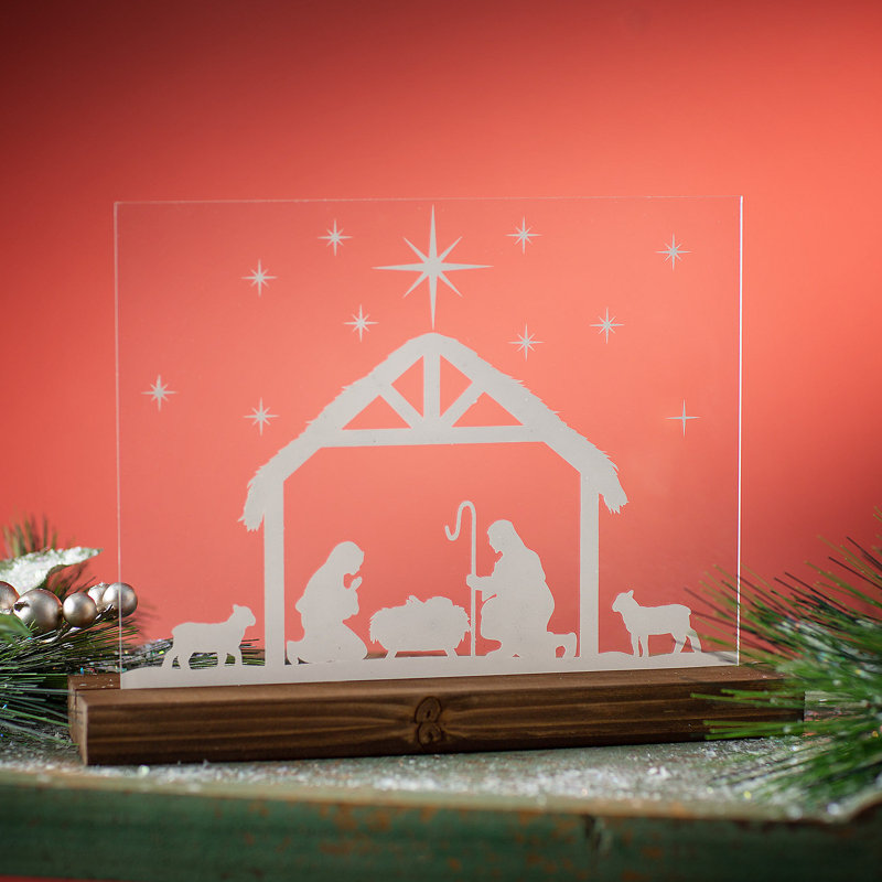 Plaque de table en acrylique Fun Express
