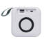 Sunnylife: Enceinte de voyage portable - Rayures olive Vacay - Taille mini 3,5 x 1,7 5 x 3,5 po