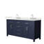 Beckett 66" Freestanding Double Bathroom Vanity with Quartz Top-1798370810-1798370808-1798370809