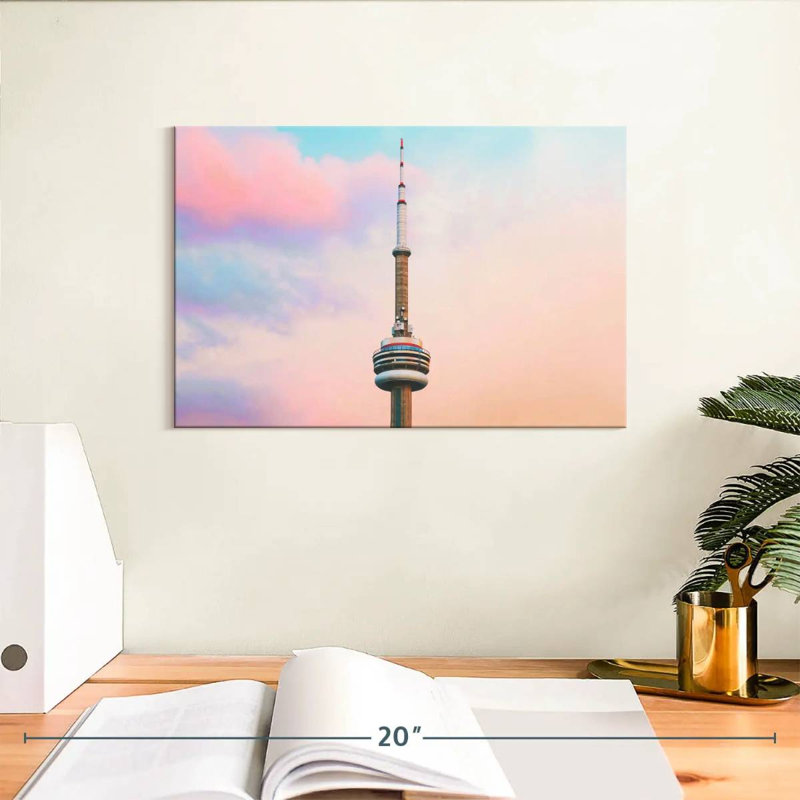Lilie CN Tower, 8" H x 12" W