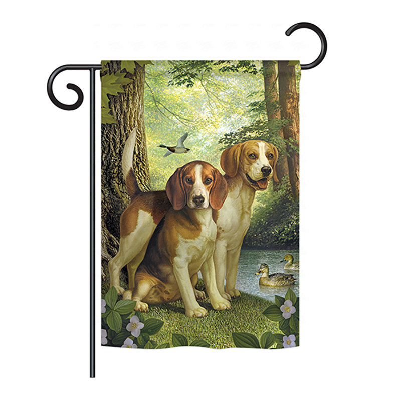 Double-Sided Polyester Seasonal Garden Flag, 13 x 18.5 inches