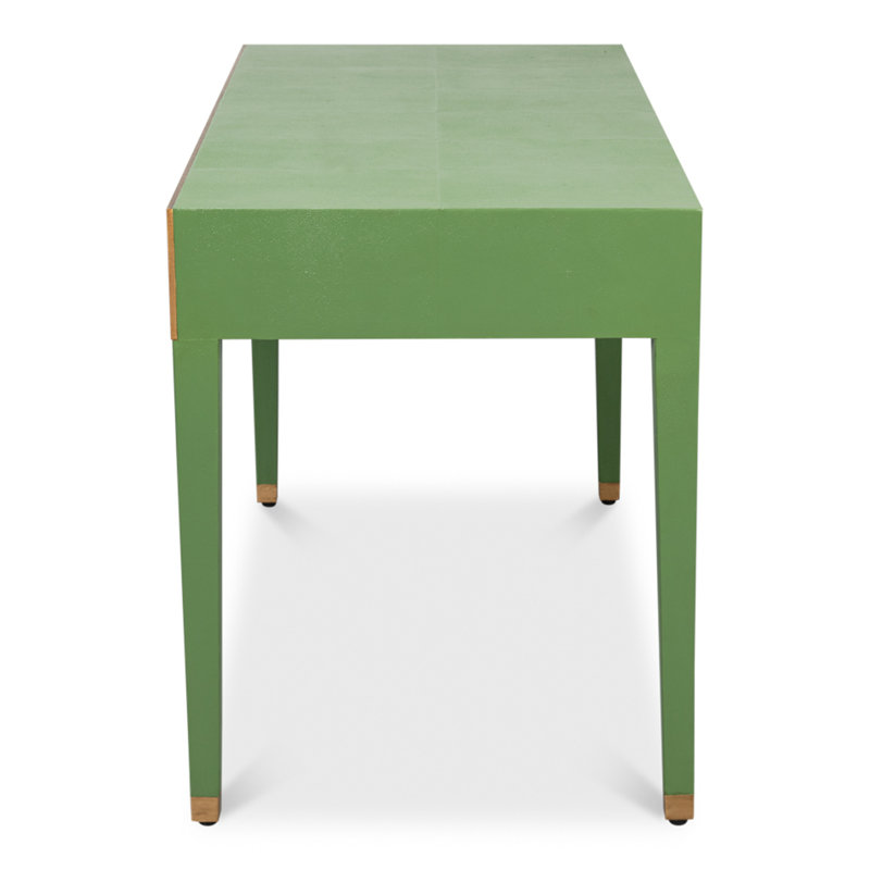 Shagreen Writing Desk, Green