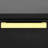 Gold Two-Drawer Rectangular Nightstand-312938346