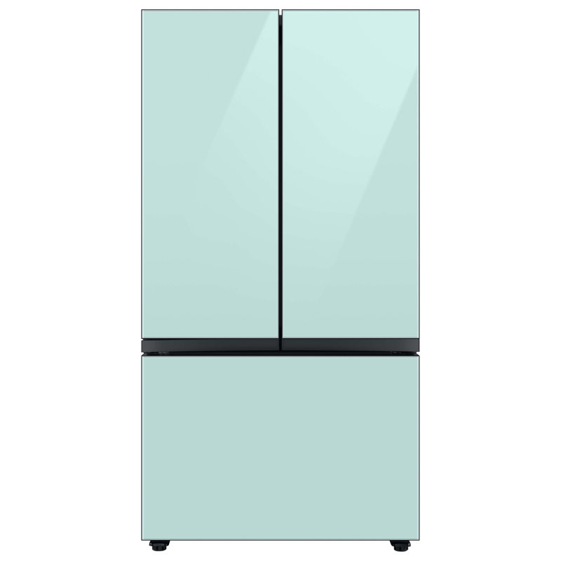 Samsung 24 cu. ft. Smart Bespoke 3-Door French-Door Refrigerator with Customizable Panel Colors and AutoFill Water Pitcher in Custom Panel-Ready