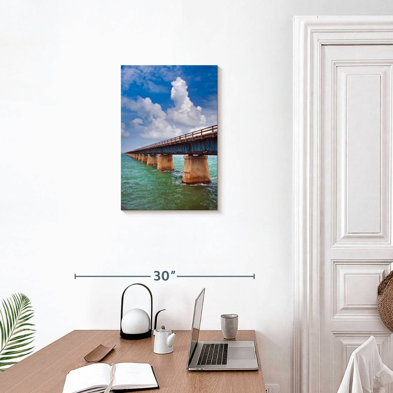 Lilie Old Seven Mile Bridge, H 24 po x l 16 po