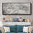 Soft Peony Lace- Framed Canvas