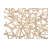 Vine Wall Tile, XL, Bleached