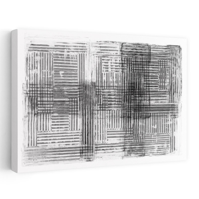 Art contemporain contemporain abstrait, H 24 po x l 36 po