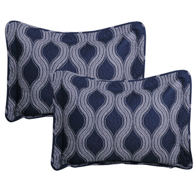 SERENTA Geometric Shapes Bedding with Pillow Shams