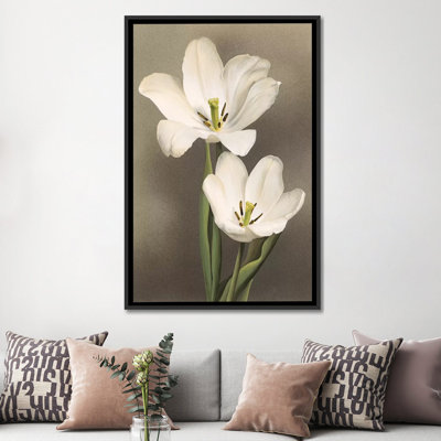 « tulipani », reproduction d’art sur toile tendue