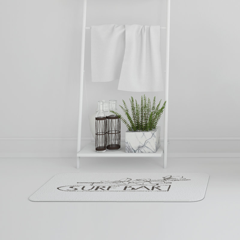Akailah Memory Foam Non-Slip Bath Rug