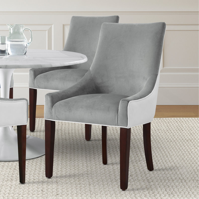 Chaise rembourrée Jackson - Fumée