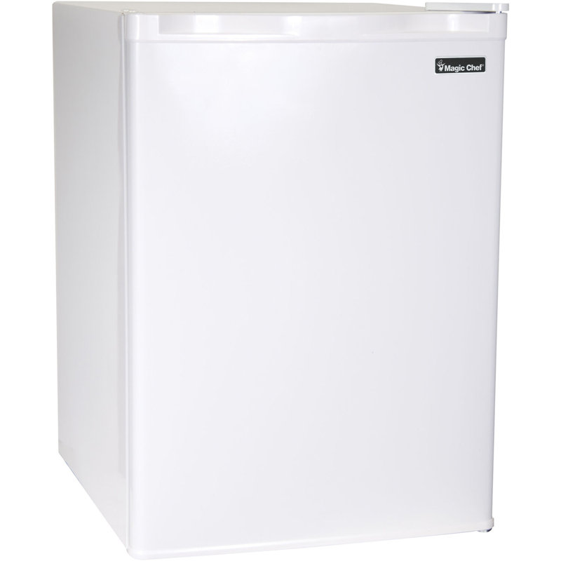Magic Chef 2,6 pieds cubes Petit réfrigérateur compact avec compartiment congélateur pour chambre à coucher, appartement, chambre de dortoir, bureau