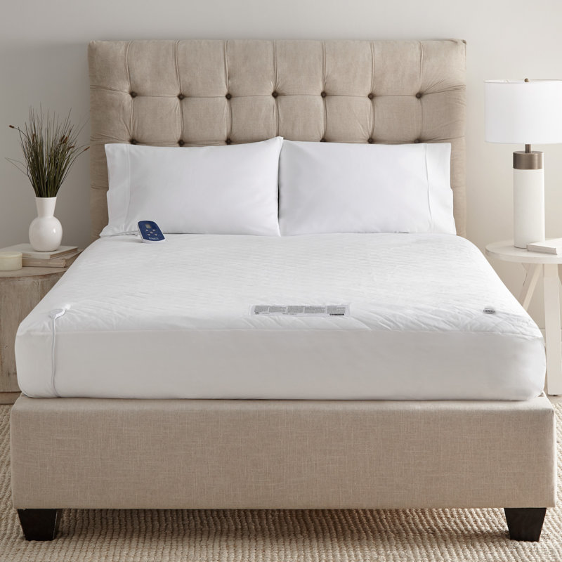 Protège-matelas électrique blanc, Double