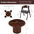 Doreah 5 - Piece Dining Set-1894900329