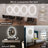 Molly Frameless Front Light and Backlit 3 Colors Dimmable Anti-Fog Oval Wall Bathroom Vanity Mirror-33212740