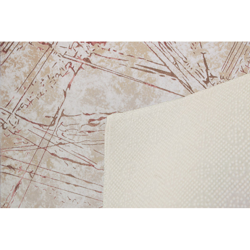 Stylish Woven Carpet 5.9 x 9.2 Feet, 100% Polyester, Antibacterial, Non-Slip Underside | 3D Digital Printing, Machine Washable (30-40°C) | Perfect for Living Rooms, Bedrooms & High-Traffic Areas, Durable & Easy Care