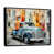 Black Floater Framed