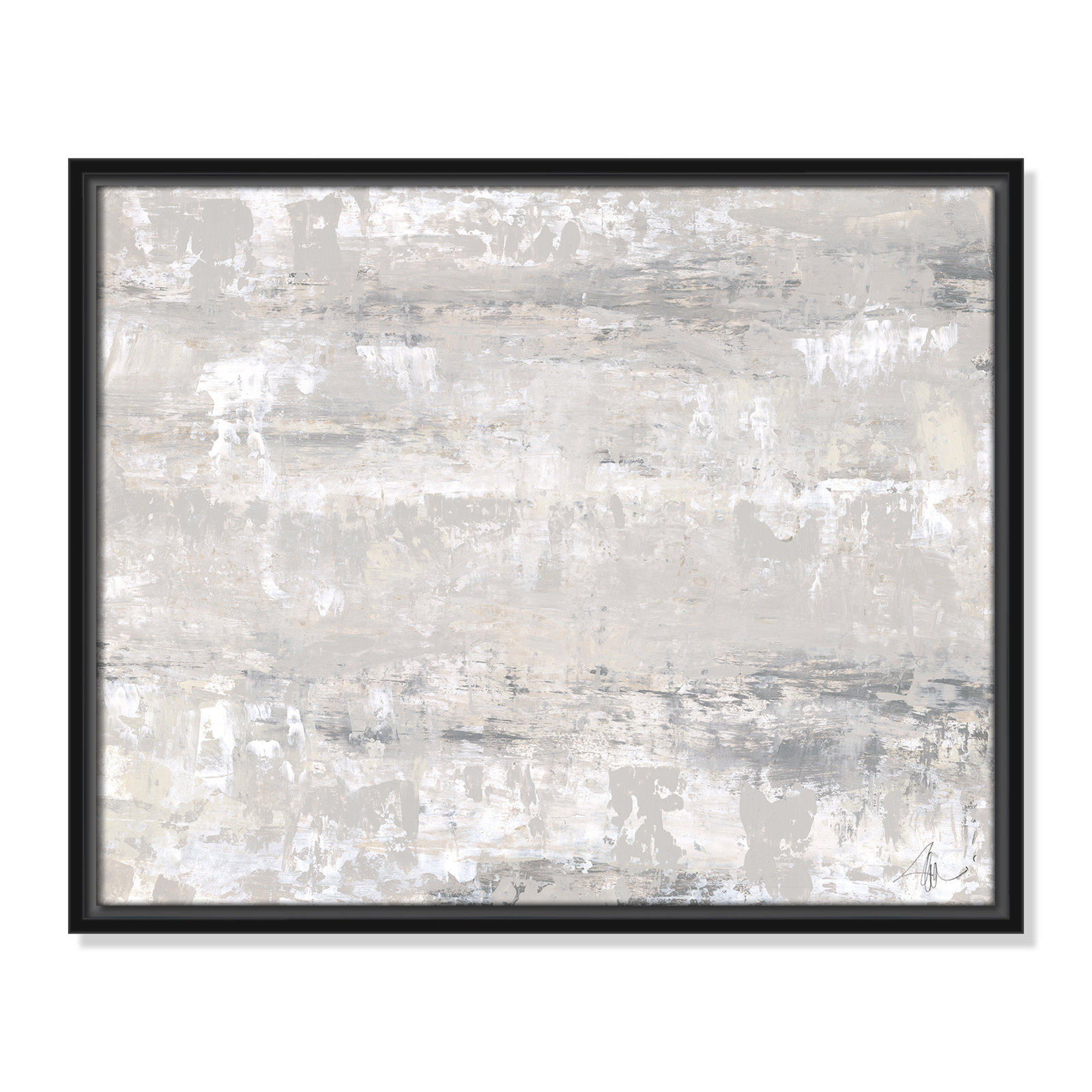 Desert Winds by Filippo Ioco - Print, Black Framed Canvas, 17.5" H x 21.5" W x 2" D