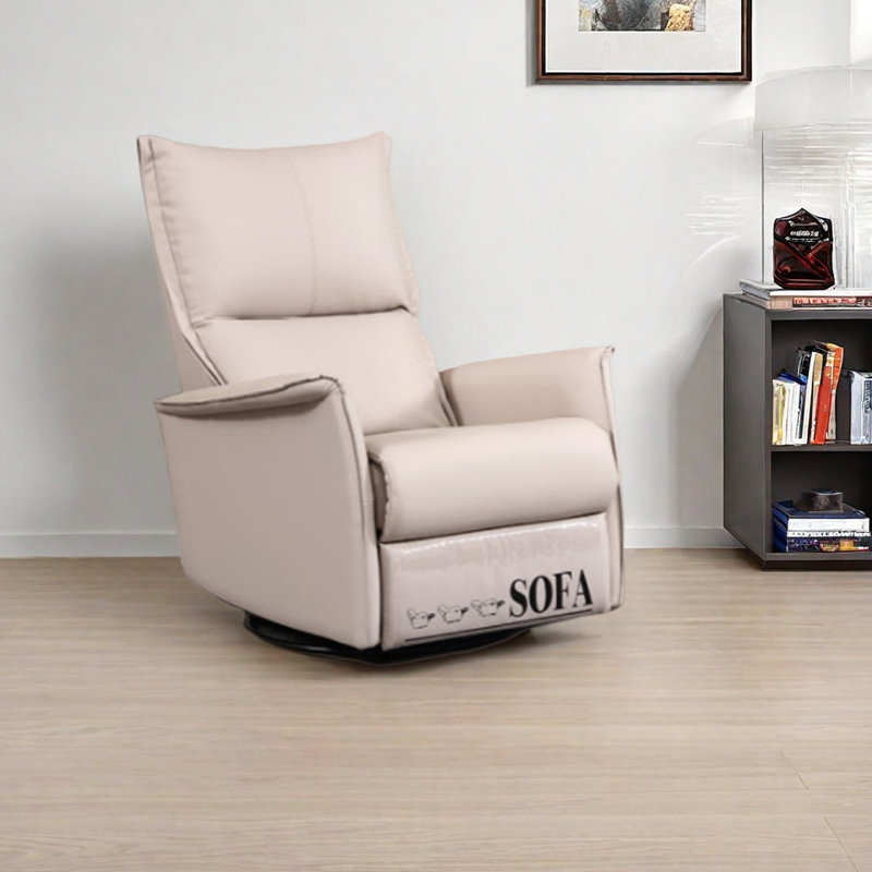 Similicuir inclinable manuel Luxe, Beige