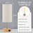 Damontay 15 in. Metal Touching Table Lamp with Dual USB Ports