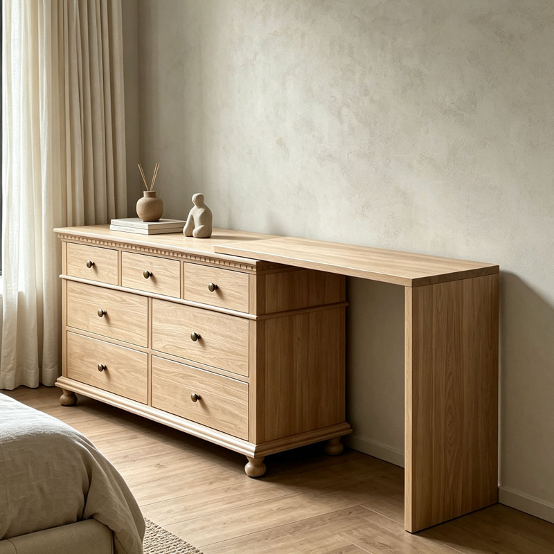 French style extendable dressing table