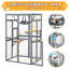 Enceinte de chat d'extérieur Catio