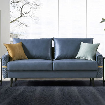 Breyen Upholstered 72 " Cotton Sofa