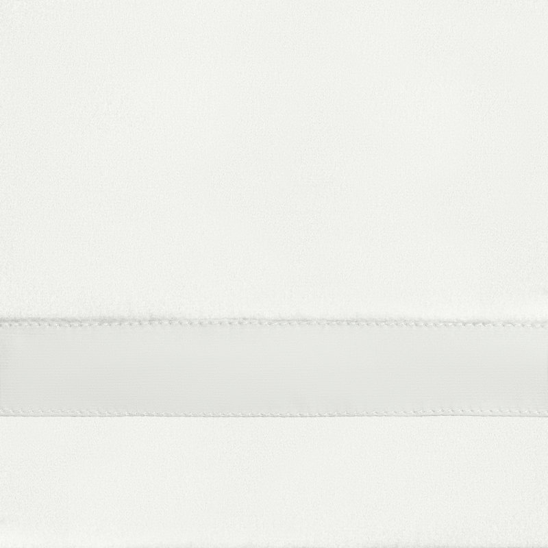 Lustro Silk Sheet Set, Full Sheet Set, Natural White